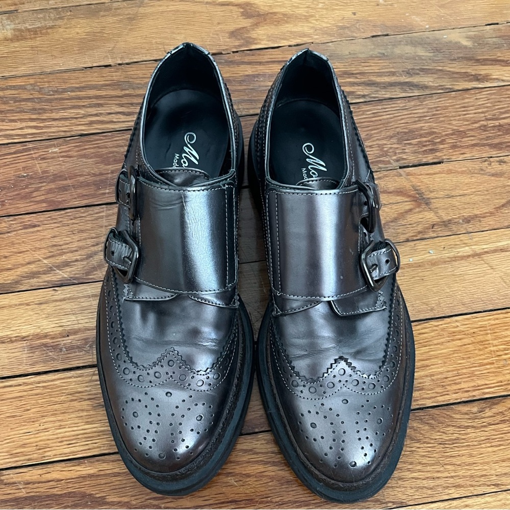 Silver/Gray Loafers